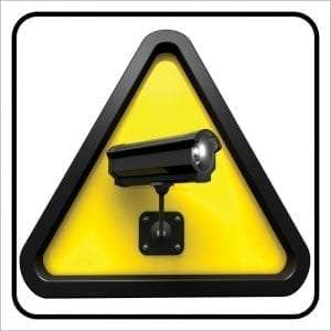 Camera surveillance signposts