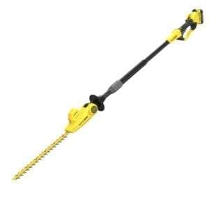 hedge shears with adjustable head with 18v v20 battery