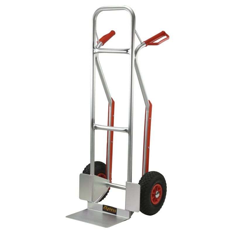 Two-wheeled aluminum transport carts