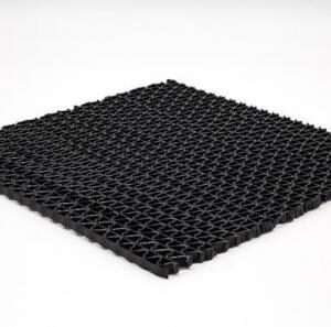 floor mat zigzag 8mm black 1 20m newplan 156200