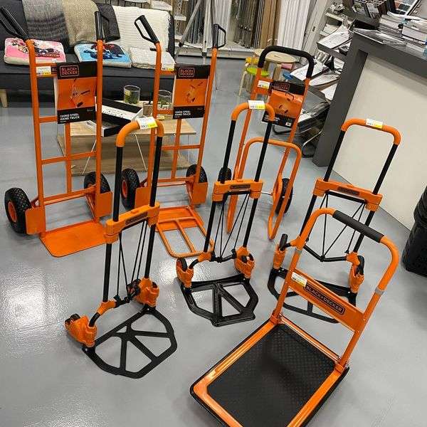 Black&Decker Transport Carts Exclusive availability in our city